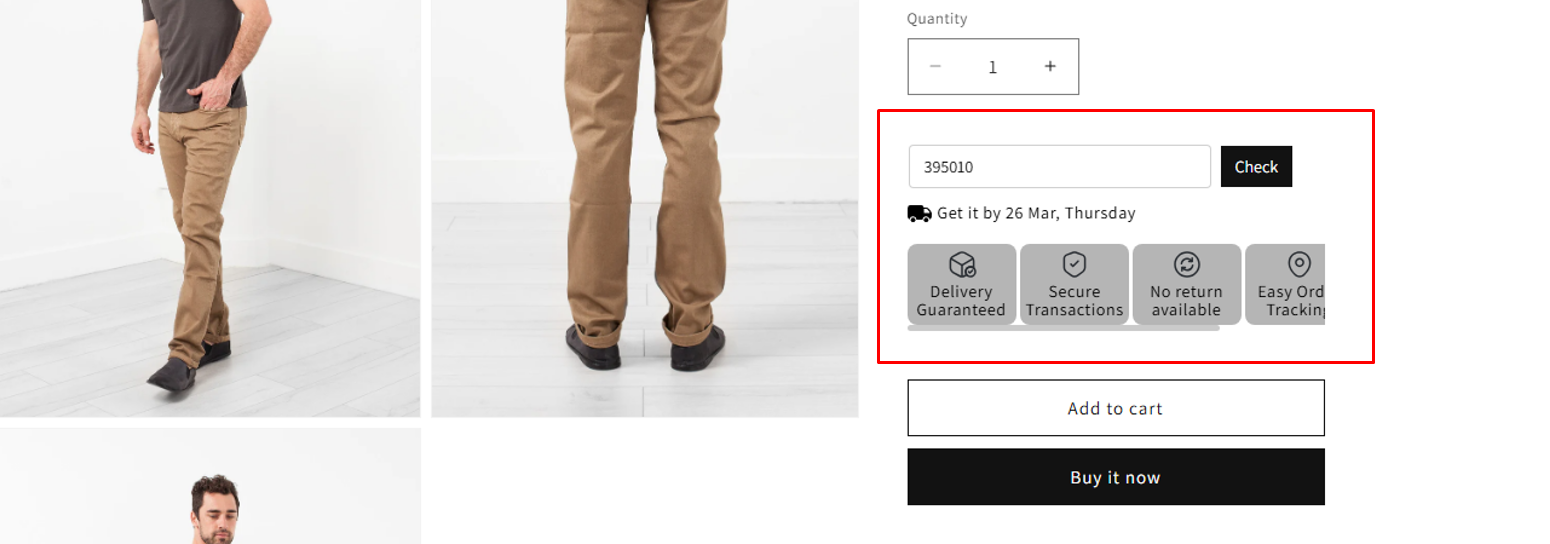 Customer View on Store